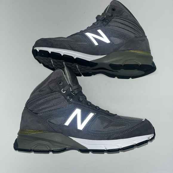 New Balance Other - New Balance 990v4 Boots Mid Men’s Size 11 4E Wide Made In USA Gray MO990GR4 RARE